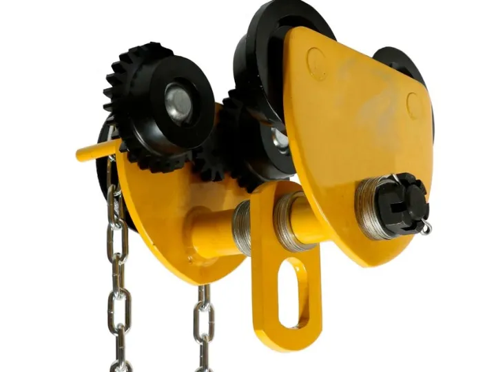 Каретка для тали приводная