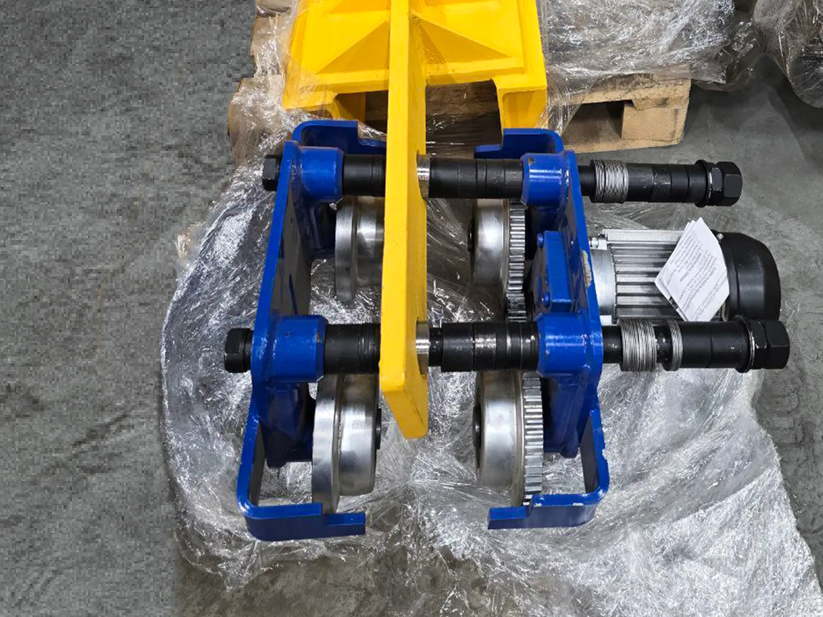 Концевые балки для подвесного крана 